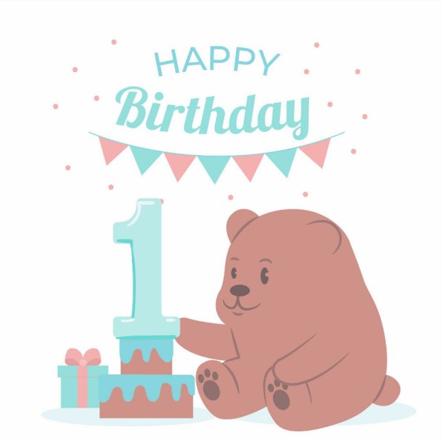 Happy Birthday Number One (Front)