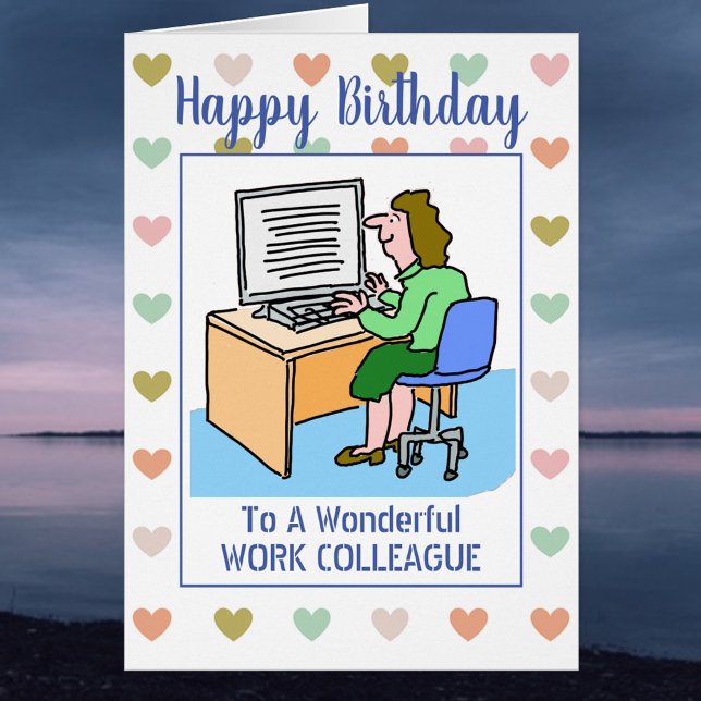 Happy Birthday Office Work Colleague (Creator Uploaded)