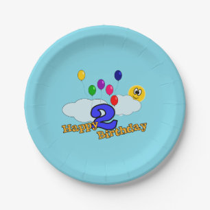 Happy Birthday Paper Plate
