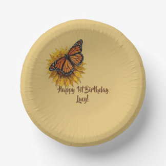 Happy Birthday Paper Plate