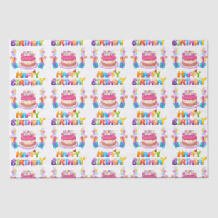 Happy Birthday Party Confetti Tissue Paper