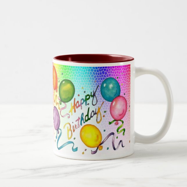 Happy Birthday Party Mug (Right)