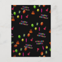 Happy Birthday Party Personalise Destiny Destiny'S
