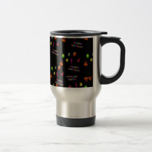 Happy Birthday Party Personalise Destiny Destiny'S Travel Mug