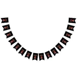 Happy Birthday Party Theme Supplies Bunting Banner