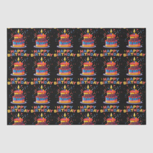 Happy Birthday Party Theme Supplies Tissue Paper