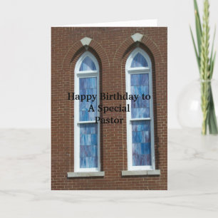 Happy Birthday PASTOR - SG Card
