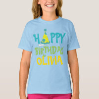 Happy Birthday Personalised Polka Dot Party Hat