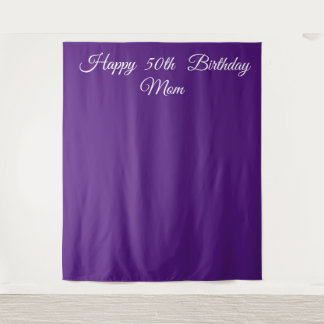 Happy Birthday Personalised Tapestry