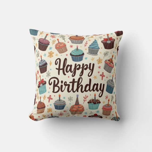 Happy BirthDay Pillows (Front)