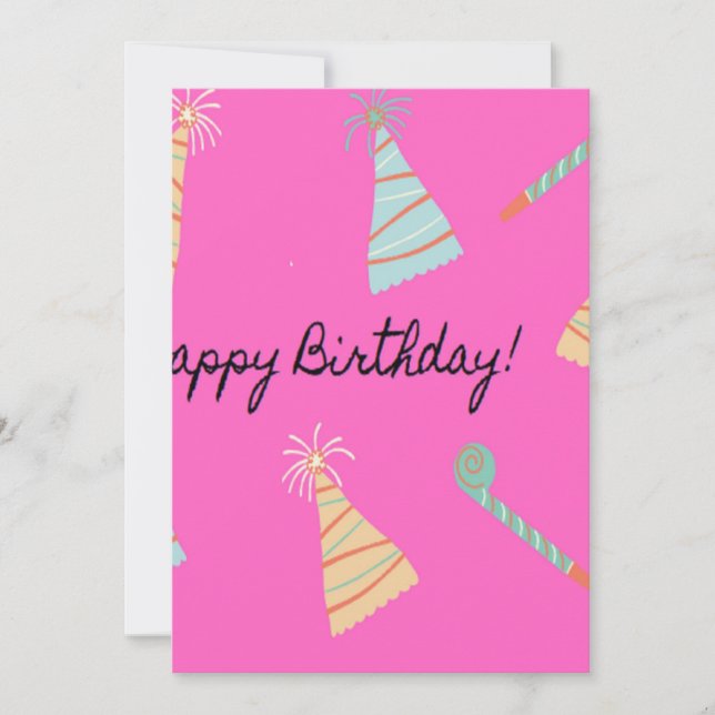 Happy birthday pink (Front)