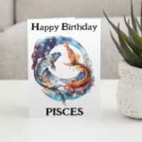 Happy Birthday Pisces Zodiac 