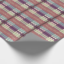Happy Birthday Plaid Pattern