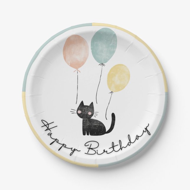 Happy Birthday Plate (Front)