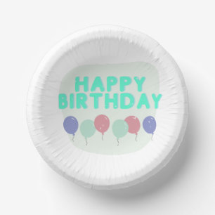 Happy Birthday plate