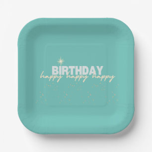 Happy Birthday Plate