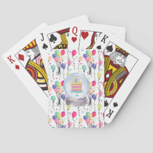 Happy Birthday Playing Cards