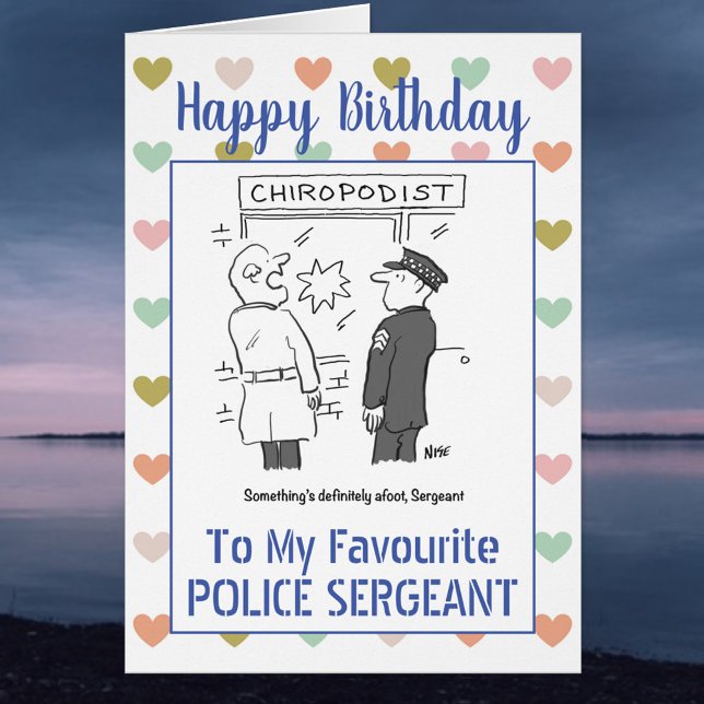 Happy Birthday Police Sergeant (Creator Uploaded)