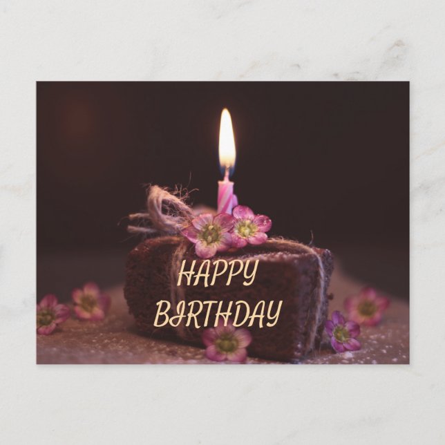 Happy Birthday Postcard (Front)