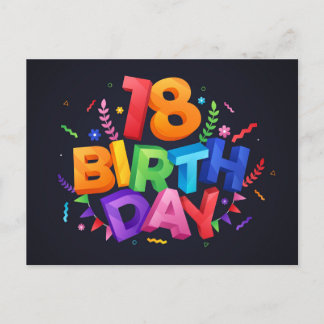 Happy Birthday Postcard