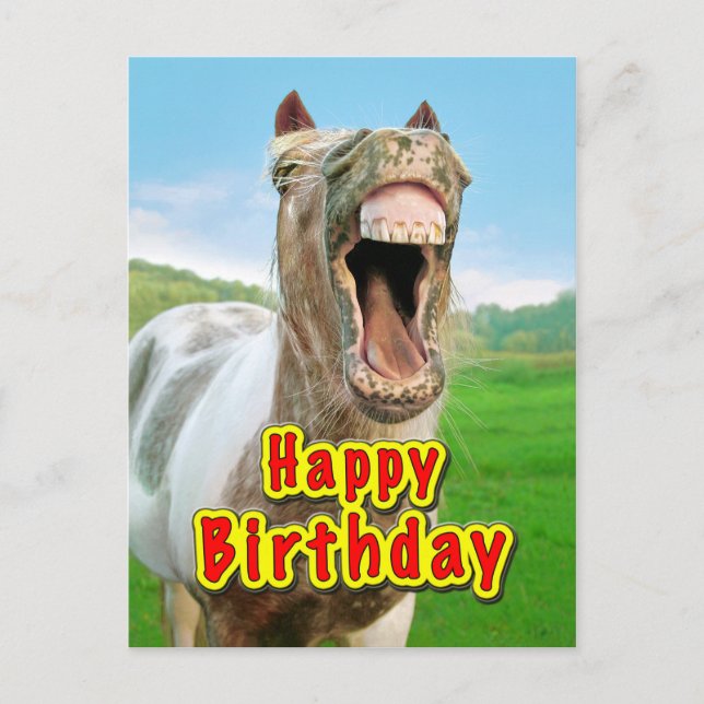 Happy Birthday Postcard (Front)