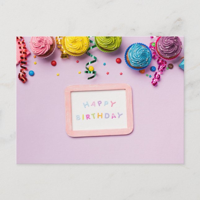 Happy Birthday Postcard (Front)