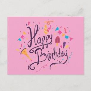 Happy Birthday Postcard