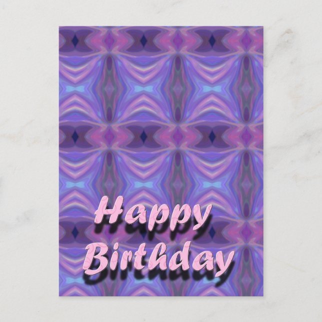 Happy Birthday Postcard (Front)