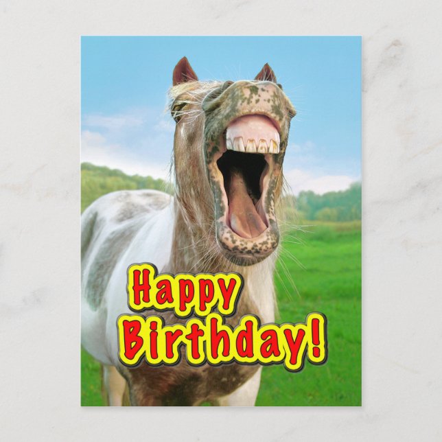 Happy Birthday Postcard (Front)