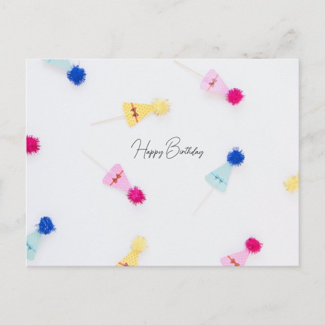 Happy Birthday Postcard (Front)