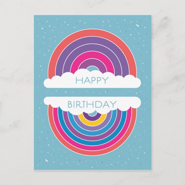Happy Birthday Postcard (Front)