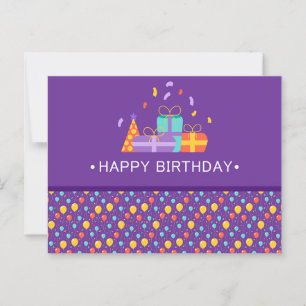 HAPPY BIRTHDAY POSTCARD