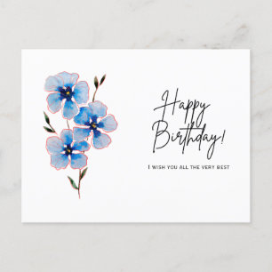 Happy Birthday Postcard