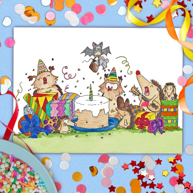 HAPPY BIRTHDAY postcard  (Creator Uploaded)