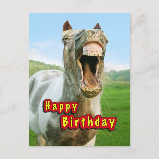 Happy Birthday Postcard (Front)