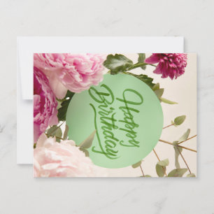 HAPPY BIRTHDAY POSTCARD