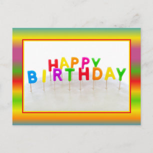Happy Birthday Postcard