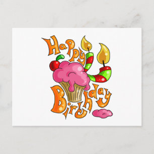 Happy birthday postcard