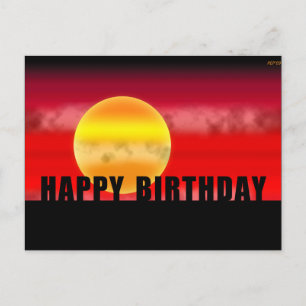 Happy Birthday Postcard