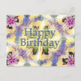 Happy Birthday Postcard