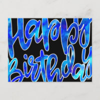 Happy Birthday Postcard