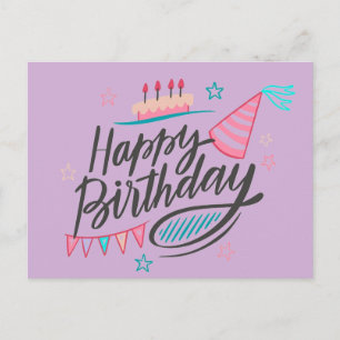 Happy Birthday Postcard
