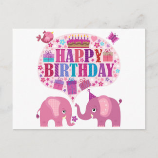 Happy Birthday Postcard