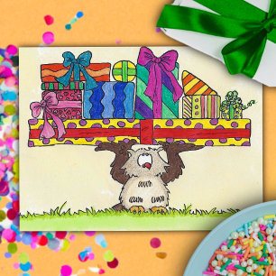 HAPPY BIRTHDAY postcard by Nicole Janes