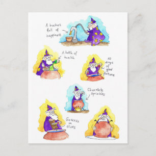 Happy Birthday postcard by Nicole Janes