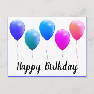 Happy birthday postcards