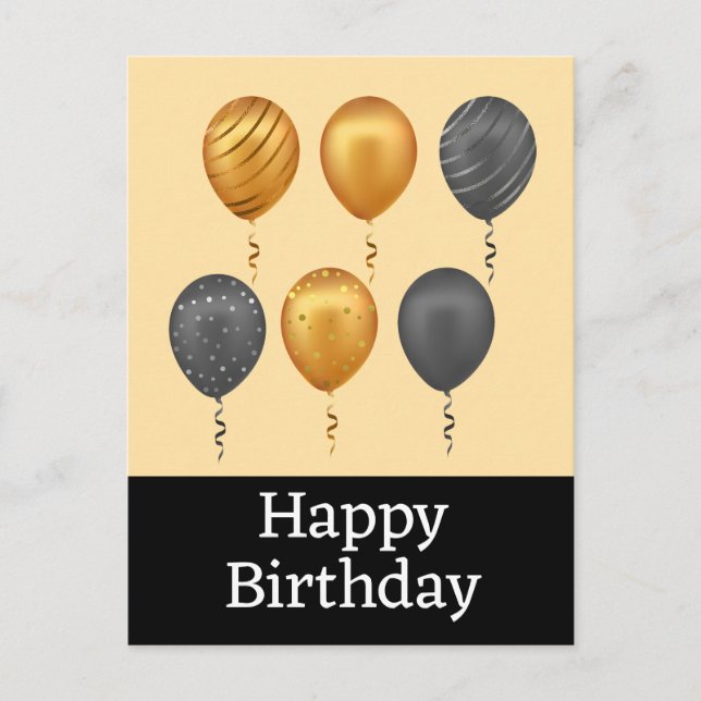 Happy birthday postcards (Front)