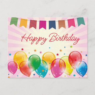 Happy birthday postcards