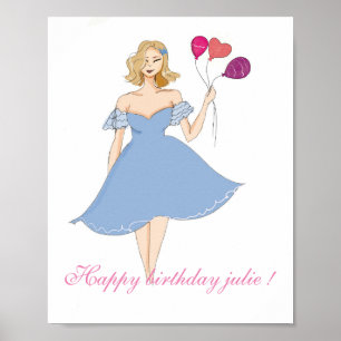 Happy birthday poster