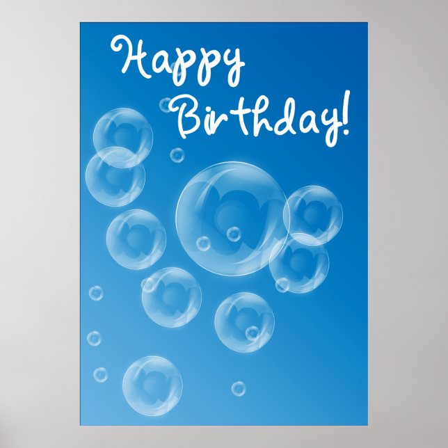 Happy birthday poster (Front)